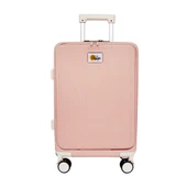 Biggdesign Moods Up Ön Bölmeli, Bardaklık ve USB Girişli Kabin Boy Valiz 20" Pembe - 5