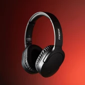 Moodix KO23BT1100B Katlanabilir Bluetooth Kulaküstü Kulaklık Siyah - 6