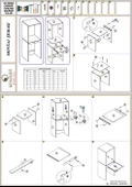 Kenzlife çamaşır-kurutma makinesi dolabı avi senna byz 187*070*60 çekmeceli banyo - 5