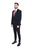 Cengiz İnler Kadife Şal Yaka  Erkek Takım Elbise - 3