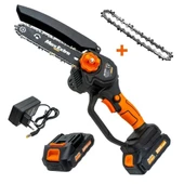 Max Extra MX 8006 Akülü Mini Testere 20 v. 2.0 ah Yağlı thumbnail 1