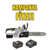 Catpower 2096 Akülü Ağaç Kesme 4 Ah Akü + 4 Ah Şarj Cihazı - 3