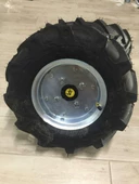 Çapa Makinası Teker Takımı 4.00 X 80 27 mm Sabit Aks Billas - 4