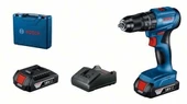 Bosch Professional GSB 185-LI 2 x 2.0Ah Çift Akülü Darbeli Matkap - 06019K3100 - 1