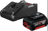 Bosch Professional 18 V. Akü Seti 1X4 Ah.+ Gal 18V-40 Hızlı Şarj - 1