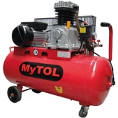 Mytol 100 Lt Kasnaklı Hava Kompresoru 2 Hp İtalyan Pompa - 1