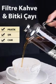 Nishev French Press - Filtre Kahve Ve Bitki Çayı Demliği 350 ml - 3