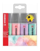Stabilo Boss Original Pastel Renk Fosforlu Kalem 4lü - 1