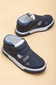 Şirinbebe Şiringenç Dikiş Detaylı İki Cırtlı Lacivert Erkek İlkadım Bebek Çocuk Ayakkabısı thumbnail 3