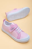 Şirinbebe Şiringenç Keten Pembe Kız İlkadım Bebek Çocuk Ayakkabısı - 4