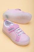 Şirinbebe Şiringenç Keten Pembe Kız İlkadım Bebek Çocuk Ayakkabısı - 3