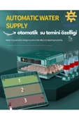 Profesyonel 130 Yumurtalık Tam Otomatik Kuluçka Makinesi Yedek Motorlu Tavuk Kaz Ördek Bıldırcın Güvercin Süs Kuşu İçin thumbnail 5