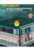 Profesyonel 130 Yumurtalık Tam Otomatik Kuluçka Makinesi Yedek Motorlu Tavuk Kaz Ördek Bıldırcın Güvercin Süs Kuşu İçin thumbnail 6