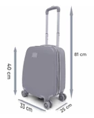 Coral High Ninja Desenli Çekçekli Valiz - 4