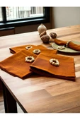 Tarçın Premium Peçete Takımı 6lı (TOKA HEDİYELİ) 40x40 - 7