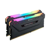 CORSAIR 32GB (2x16GB) Vengeance Pro RGB Siyah DDR4 3600MHz CL18 CMW32GX4M2D3600C18 Dual Kit Ram - 3