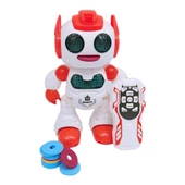 Birlik Oyuncak Uzaktan Kumandalı Programlanabilir Disk Atan Akıllı Robot 606-30 thumbnail 9