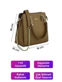 Kriste Bell Kadın Çanta Taba 7139 thumbnail 2