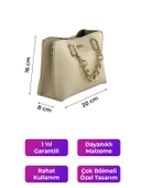 Kriste Bell Kadın Çanta Bej 7170 thumbnail 2