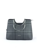 Kriste Bell Kadın Çanta Ekose Platin 7140 thumbnail 3