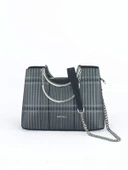 Kriste Bell Kadın Çanta Ekose Platin 7140 thumbnail 4