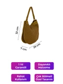 Kriste Bell Kadın Çanta Camel 26420 thumbnail 2