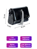 Kriste Bell Kadın Çanta Rugan Siyah 26367 thumbnail 2