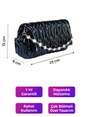 Kriste Bell Kadın Çanta Rugan Siyah 26407 thumbnail 2