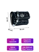 Kriste Bell Kadın Çanta Rugan Siyah 26409 thumbnail 2