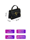 Kriste Bell Kadın Çanta Rugan Siyah 26466 thumbnail 2