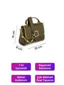 Kriste Bell Kadın Çanta Taupe 26498 thumbnail 2