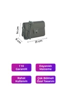 Kriste Bell Kadın Çanta Taupe 26543 thumbnail 2