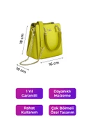 Kriste Bell Kadın Çantası Sarı 7139 thumbnail 2