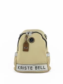 Kriste Bell Kadın Sırt Çanta Bej 26372 - 1