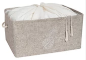 Torbalı Ve Kulplu Dolap İçi Düzenleyici Çok Amaçlı Organizer Keçe Kutu (maxi) - 03464 - 2