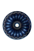 Nishev Hanımeli Döküm Kek Turta Kalıbı Mavi Renk 26 cm - 3