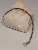 Terahertz Taşı Rondela Faset Kesim 2.5*3mm Bileklik (46004) thumbnail 1