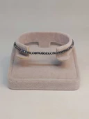 Terahertz Taşı Rondela Faset Kesim 2.5*3mm Bileklik (46004) thumbnail 2