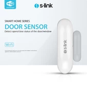 S-Link Swapp SL-EG01 Akıllı Ev güvenliği Kablosuz Kapı Pencere Manyetik Sensör - 32840 - 1