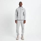 Ellesse Erkek Sweatshirt Fermuarlı Kapüşonlu Gri - 1