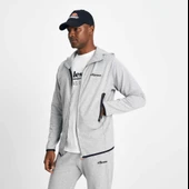 Ellesse Erkek Sweatshirt Fermuarlı Kapüşonlu Gri - 2
