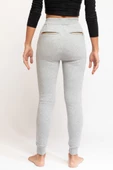 RAL SPORT 60523 KADIN SLIM FIT EŞOFMAN ALT GRİ - 3