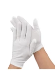 Unisex Bando Garson Pandomim Gösteri Merasim Tören Eldivenii - 1