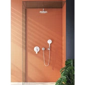 VitrA A45652 Duş Başlığı Dirseği Uzun Duvardan Krom - 2