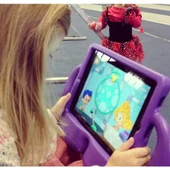 İPAD MİNİ 1 - 2 - 3 - 4 SİLİKON ÇOCUK FİGÜRLÜ iBUY TABLET KILIFI - 3