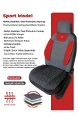 Sport Seri Arka Kolçak Uyumlu Fermuarlı Koltuk Kılıfı Krmz - 4