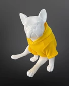 Kedi & Köpek Kıyafeti Sweatshirt - Just Do It Baskılı Sarı Sweatshirt - 3