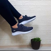 M.P 1501 Füme Renk Fuspetli Rahat ve Hafif Bayan Spor Ayakkabı - 4
