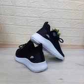 M.P 1501 Siyah-Beyaz Fuspetli Rahat ve Hafif Bayan Spor Ayakkabı thumbnail 8