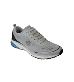 LUMBERJACK Erkek Gri Siyah Sneaker Memory Taban Spor Yürüyüş Ayakkabı - 2